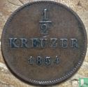 Wurtemberg ½ kreuzer 1854 - Image 1
