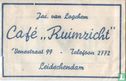 Café "Ruimzicht" - Image 1