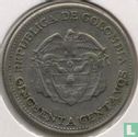 Colombia 50 centavos 1960 "150th anniversary Proclamation of Independence of Colombia" - Afbeelding 2