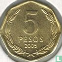 Chile 5 pesos 2005 - Image 1
