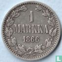Finland 1 markka 1866 (type 1) - Image 1