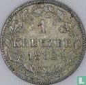 Württemberg 1 kreuzer 1862 - Afbeelding 1