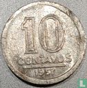 Brazilië 10 centavos 1957 - Afbeelding 1
