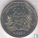 Tsjaad 500 francs 1985 (proefslag) - Afbeelding 1