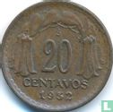 Chili 20 centavos 1952 - Afbeelding 1