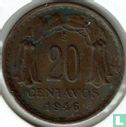 Chili 20 centavos 1946 - Image 1
