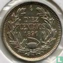 Chili 10 centavos 1896 - Afbeelding 1