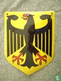 Emaille bord - West Duitsland - Duitse Grens. - Afbeelding 1