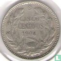 Chile 5 centavos 1904 (type 1) - Image 1