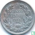Chile 5 centavos 1913 (without dot) - Image 1