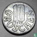 Austria 10 groschen 1953 - Image 1