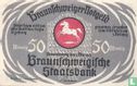 Braunschweig 50 Pfennig 1921  - Afbeelding 2