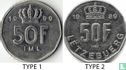 Luxemburg 50 francs 1989 (type 1) - Afbeelding 3