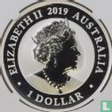 Australië 1 dollar 2019 "Australian silver swan" - Afbeelding 1