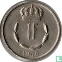 Luxemburg 1 franc 1966 - Afbeelding 1