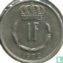 Luxembourg 1 franc 1972 - Image 1