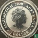 Australia 1 dollar 2020 (colourless) "Australian silver swan" - Image 1