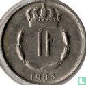 Luxembourg 1 franc 1983 - Image 1