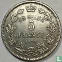 Belgien 5 Franc 1930 (FRA - Wendeprägung - Position B) - Bild 1