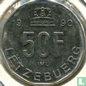 Luxemburg 50 Franc 1990 - Bild 1