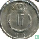 Luxembourg 1 franc 1976 - Image 1