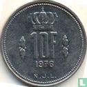 Luxemburg 10 francs 1976 - Afbeelding 1