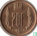 Luxemburg 20 francs 1982 - Afbeelding 1