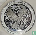 Niue 2 dollars 2023 (colourless) "Silver phoenix" - Image 2