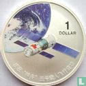 Cook Islands 1 dollar 2003 "China’s first manned space mission - Satellite" - Image 2
