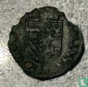 Brabant ½ liard 1596 "gigot" (ster) - Afbeelding 2