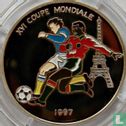 Congo-Brazzaville 1000 francs 1997 (BE - type 2) "1998 Football World Cup in France" - Image 1