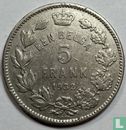 Belgium 5 francs 1932 (NLD - position B) - Image 1