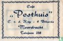 Café "Posthuis" - Image 1