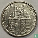 België 5 francs 1938 (FRA/NLD - randschrift met kronen - positie B) - Afbeelding 2
