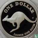 Australië 1 dollar 1998 (PROOF) "Kangaroo" - Afbeelding 2