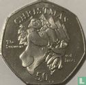 Isle of Man 50 pence 2003 "Christmas" - Image 2