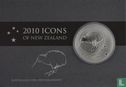 New Zealand 1 dollar 2010 (folder) "Kiwi" - Image 1