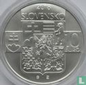 Slowakije 10 euro 2018 "100th anniversary Establishment of the Czechoslovak Republic" - Afbeelding 1