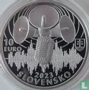 Slowakije 10 euro 2023 (PROOF) "100th anniversary Start of regular broadcasting by Czechoslovak radio" - Afbeelding 1