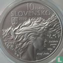 Slowakije 10 euro 2022 "200th anniversary Birth of Janko Král" - Afbeelding 1