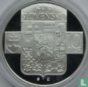 Slowakije 10 euro 2018 (PROOF) "100th anniversary Establishment of the Czechoslovak Republic" - Afbeelding 1