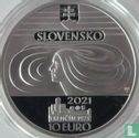 Slowakije 10 euro 2021 (PROOF) "100th anniversary Slovak teachers' choir" - Afbeelding 1
