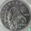 Slowakije 10 euro 2021 "100th anniversary Birth of Alexander Dubcek" - Afbeelding 1