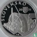 Slowakije 10 euro 2021 (PROOF) "100th anniversary Kremnica underground hydroelectric plant" - Afbeelding 1