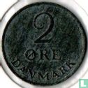 Danemark 2 øre 1966 (zinc) - Image 2