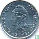 New Caledonia 10 francs 2016 - Image 1
