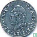 Nieuw-Caledonië 20 francs 2014 - Afbeelding 1