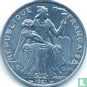 Nouvelle-Calédonie 5 francs 1991 - Image 1