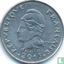 New Caledonia 10 francs 2015 - Image 1