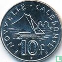 New Caledonia 10 francs 2001 - Image 2